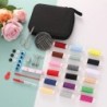 Kit de cusut Set complet cu fire Ace Foarfece Butoane de măsurat bandă și multe altele pentru proiecte de artizanat DIY acasă și