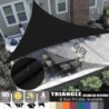 Vele de umbră triunghiulare pentru exterior, 5M/3M/2M, pentru terase, cu blocare UV, baldachin, parasolar, curte, gazon, grădină
