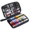 Kit complet de cusut cu fire, ace, foarfece, bandă de măsurare, butoane, portabil, călătorie, broderie, lucru manual, set de ins