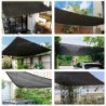 Parasolar negru 12PIN Umbrire plasă 70~80% Copertă pentru seră pentru plante Gard plasă Ecran de confidențialitate Adăpost de gr