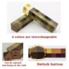 Lampă de masă reîncărcabilă MC Game Torch Light Brownstone LED Night Light USB reîncărcabilă pentru dormitor Lampă de masă cadou