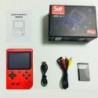 O consolă de jocuri portabilă mică pentru copii, cu jocuri clasice retro roșii, cu sute de încărcătoare de jocuri, poate fi cone