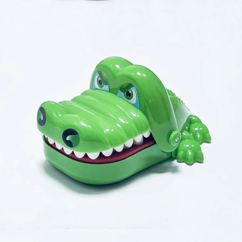 Jucării dinți de crocodil pentru copii, mușcături de crocodil, degete, reacție, antrenament, noutate, joc norocos pentru copii, 