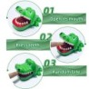 Jucării dinți de crocodil pentru copii, mușcături de crocodil, degete, reacție, antrenament, noutate, joc norocos pentru copii, 