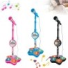 Microfon pentru copii cu suport Karaoke Cântec Instrument muzical Jucării pentru antrenamentul creierului Jucărie educațională C