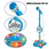 Microfon pentru copii cu suport Karaoke Cântec Instrument muzical Jucării pentru antrenamentul creierului Jucărie educațională C