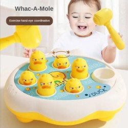 Desene animate Whac-A-Mole Montessori Baby jucărie educațională pentru copii mici cadou de ziua de naștere temă animală joc de b