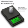 Cântar electronic portabil de bucătărie, 100/500g 0.01g, mini cântar digital de buzunar de înaltă precizie, greutate bijuterii