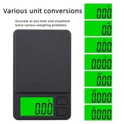 Cântar electronic portabil de bucătărie, 100/500g 0.01g, mini cântar digital de buzunar de înaltă precizie, greutate bijuterii