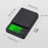 Cântar electronic portabil de bucătărie, 100/500g 0.01g, mini cântar digital de buzunar de înaltă precizie, greutate bijuterii