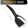 Nou 2 în 1 Grip Flip Spatula Tongs Ou Flipper Spatula Nylon Non Stick Coating Pancake Fish French Toast Omelet Making Tools
