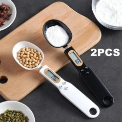 Mini lingură scară digitală bucătărie cântar electronic LCD alimente cântar 0.1-500g gătit făină lapte cafea pudră greutate măsu