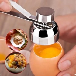 Oțel inoxidabil ouă Topper Cutter metal ouă fierte crude deschizător Creative bucătărie instrument gadgeturi accesorii cool gadg