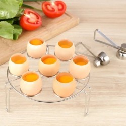 Oțel inoxidabil ouă Topper Cutter metal ouă fierte crude deschizător Creative bucătărie instrument gadgeturi accesorii cool gadg