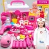 Trusă de doctor pentru copii, jucării pentru fete și băieți, joc de rol, costum educativ de dentist, kit medical, joc de rol