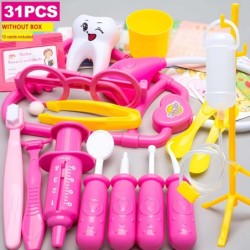 Trusă de doctor pentru copii, jucării pentru fete și băieți, joc de rol, costum educativ de dentist, kit medical, joc de rol