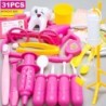 Trusă de doctor pentru copii, jucării pentru fete și băieți, joc de rol, costum educativ de dentist, kit medical, joc de rol
