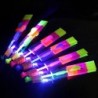 10PCS în aer liber strălucitoare rachetă bliț LED lumină noapte copii luminoase Slingshot jucării strălucitoare Slingshot elasti