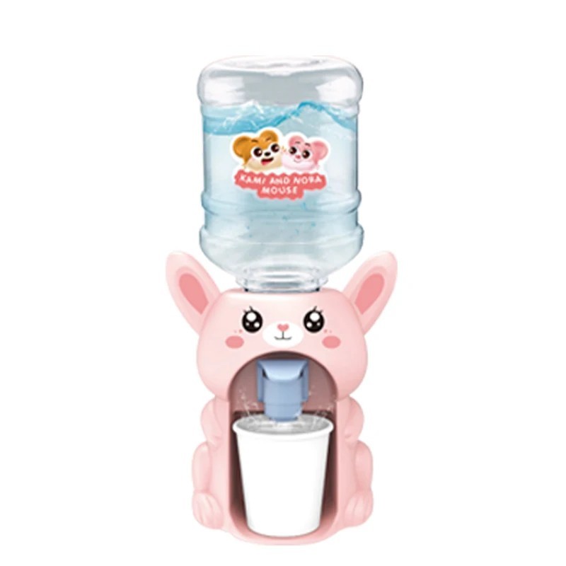 Copii Mini Dual Water Dispenser Jucărie Drăguț Apă Suc Lapte Potabilă Fântână Simulare Bucătărie Jucării pentru Băieți Fete Cado