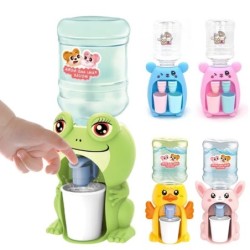 Copii Mini Dual Water Dispenser Jucărie Drăguț Apă Suc Lapte Potabilă Fântână Simulare Bucătărie Jucării pentru Băieți Fete Cado