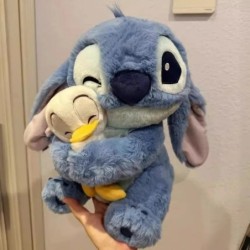Disney Plush Doll Stitch Lilo Doll Drăguță Duck Stitch Jucărie de pluș de pluș Crăciun Cadou de aniversare pentru copii Jucării 