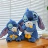Disney Plush Doll Stitch Lilo Doll Drăguță Duck Stitch Jucărie de pluș de pluș Crăciun Cadou de aniversare pentru copii Jucării 