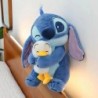 Disney Plush Doll Stitch Lilo Doll Drăguță Duck Stitch Jucărie de pluș de pluș Crăciun Cadou de aniversare pentru copii Jucării 