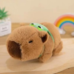 Încântător Capybara Animal Slap Snap Wrap Brățară Brățară Animal de pluș Kawaii Capybara Mână inel Brățară Copii Jucării amuzant