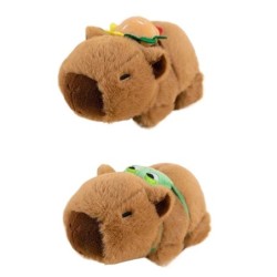 Încântător Capybara Animal Slap Snap Wrap Brățară Brățară Animal de pluș Kawaii Capybara Mână inel Brățară Copii Jucării amuzant