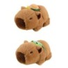 Încântător Capybara Animal Slap Snap Wrap Brățară Brățară Animal de pluș Kawaii Capybara Mână inel Brățară Copii Jucării amuzant