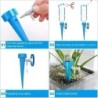 Sistem automat de irigare prin picurare Auto-udare reglabil pentru plante cu flori Sere de gradina Dispozitiv de picurare automa