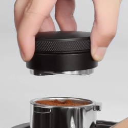 Distribuitor de cafea, instrument de distribuire Espresso/nivelator, 3 pante unghiulare, tamper reglabil cu palmă, compatibil cu