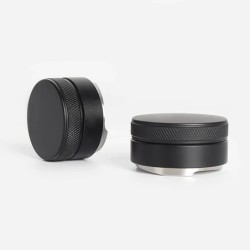 Distribuitor de cafea, instrument de distribuire Espresso/nivelator, 3 pante unghiulare, tamper reglabil cu palmă, compatibil cu