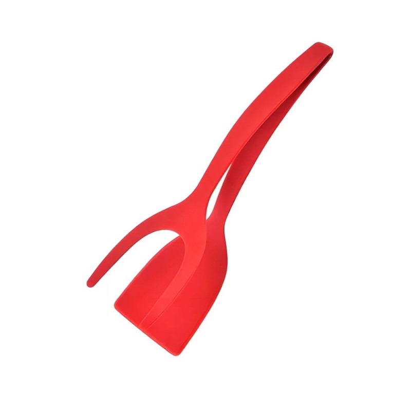 Nou 2 în 1 Grip Flip Spatula Tongs Ou Flipper Spatula Nylon Non Stick Coating Pancake Fish French Toast Omelet Making Tools Nou 2 în 1 Grip Flip Spatula Tongs Ou Flipper Spatula Nylon Non Stick Coating Pancake Fish French Toast Omelet Making Tools
