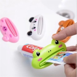 Instrument multifuncțional de bucătărie, consumabile pentru baie, pastă de dinți cu desene animate, storcător de bucătărie, gadg