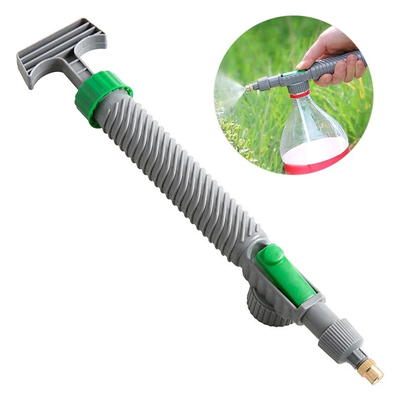 Pompă de aer de înaltă presiune, pulverizator manual, reglabil, sticlă de băuturi, cap de pulverizare, duză, instrument de udare