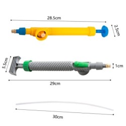 Pompă de aer de înaltă presiune, pulverizator manual, reglabil, sticlă de băuturi, cap de pulverizare, duză, instrument de udare