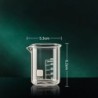 50/100/150/250/500/1000ml sticlă borosilicată înaltă cupă de măsurare clară cupă de laborator pahar de laborator bucătărie copt 