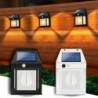 Lampă solară puternică pentru exterior, lampă de grădină cu energie solară, felinar stradal, lumini exterioare impermeabile, ilu