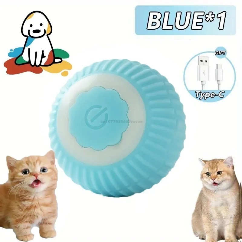 Jucării pentru pisici, minge interactivă, accesorii pentru pisici, minge interactivă pentru pisici, pisoi, jucării CatBall, ming