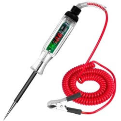 Tester de circuit de tensiune pentru camion auto 6V 24V Instrumente de diagnosticare a mașinii Sondă de testare Pen Bec instrume