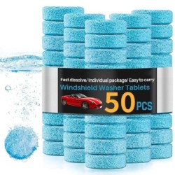 Soluție de curățare solidă pentru parbriz auto, tabletă efervescentă, ștergătoare auto, curățare solidă, tablete concentrate, de