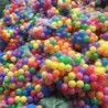 100 de bucăți minge de sport în aer liber, colorată, cu apă moale, piscină cu valuri de ocean, minge pentru copii, ecologică pen