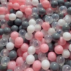 100 de bucăți minge de sport în aer liber, colorată, cu apă moale, piscină cu valuri de ocean, minge pentru copii, ecologică pen