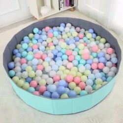 100 de bucăți minge de sport în aer liber, colorată, cu apă moale, piscină cu valuri de ocean, minge pentru copii, ecologică pen