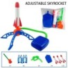 Copil Air Rocket Pompă de picior Lansator de aer în aer liber cu pedală presată Rachetă Jucării Copil Joacă Set Săritură Sport J