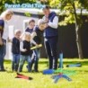 Copil Air Rocket Pompă de picior Lansator de aer în aer liber cu pedală presată Rachetă Jucării Copil Joacă Set Săritură Sport J