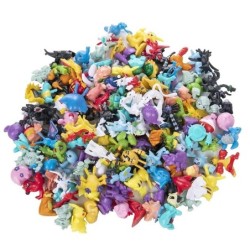 24-144 Style Pokemon Anime Figura Pikachu Acțiune Model 2-3CM Ornamental Colecție Mini Model Doll Jucărie Copii Cadouri de Crăci