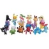24-144 Style Pokemon Anime Figura Pikachu Acțiune Model 2-3CM Ornamental Colecție Mini Model Doll Jucărie Copii Cadouri de Crăci