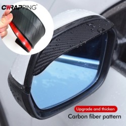 Oglindă retrovizoare pentru mașină, sprânceană, fibră de carbon, umbră, protecție pentru oglindă pentru ploaie, accesorii pentru